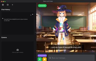 Open LLM VTuber screenshot 1