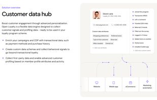 Boost customer engagement through advanced personalization. Enrich your campaigns and CDP with transactional data, such as payment methods and purchase history.