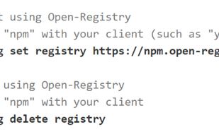 Open-Registry screenshot 1