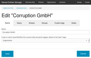 Open Semantic Search screenshot 1