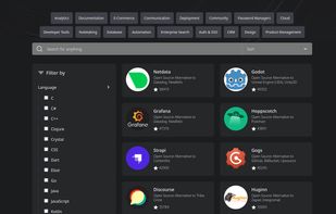 Open Source Alternative screenshot 1