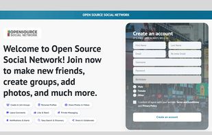 Open Source Social Network ( OSSN ) screenshot 1