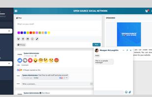 Open Source Social Network ( OSSN ) screenshot 1