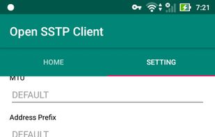 Open SSTP Client screenshot 1