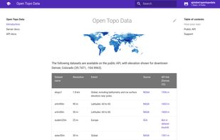 Open Topo Data screenshot 1