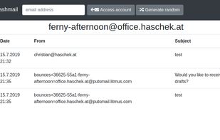 Open Trashmail screenshot 1