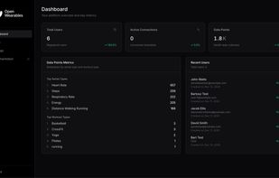 Open Wearables screenshot 1
