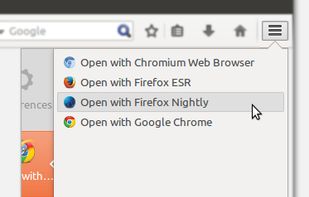 Open With screenshot 1