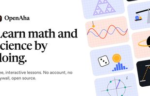 OpenAha: free, interactive math and science lessons