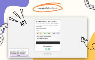 Helmento - OpenAI Price Calculator screenshot 1
