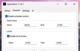 OpenAlive screenshot 1