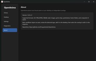 OpenAnima screenshot 1