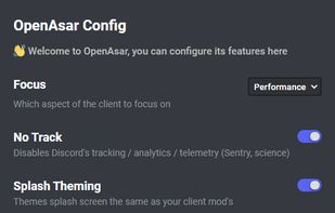 OpenAsar screenshot 1