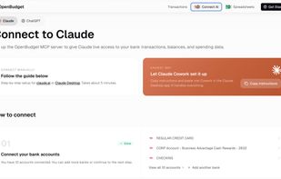 Connect your bank to Claude and ChatGPT