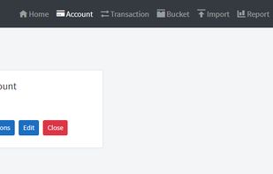OpenBudgeteer screenshot 1