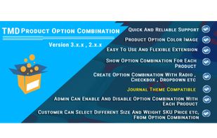 opencart product options combination module 
