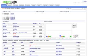 OpenCATS screenshot 1