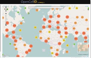 OpenCellID screenshot 1