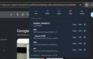 OpenCookie screenshot 1