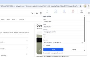 OpenCookie screenshot 3