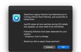 OpenCore Legacy Patcher screenshot 2