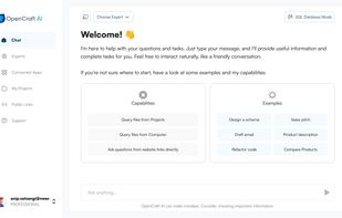 Simple and intuitive chat interface