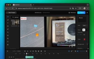 OpenCut screenshot 2