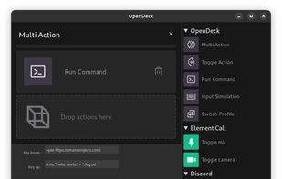 OpenDeck screenshot 2