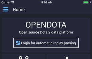 OpenDota screenshot 1