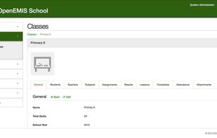 OpenEMIS School screenshot 2