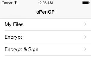 oPenGP screenshot 1