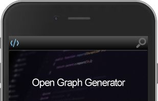 Open Graph Generator - iPhone Vertical Snapshot