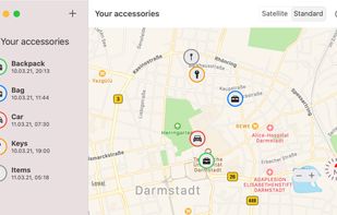 OpenHaystack screenshot 1