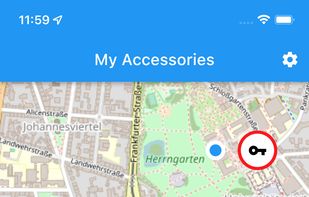OpenHaystack screenshot 1