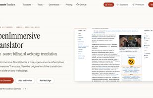 OpenImmersive Translator screenshot 1