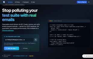 OpenInbox.io screenshot 1