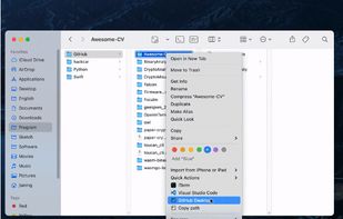 OpenInTerminal screenshot 1