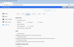 OpenKiosk screenshot 1