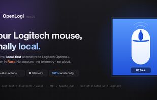 OpenLogi screenshot 1