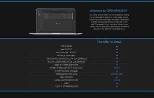 OpenMailBox screenshot 1