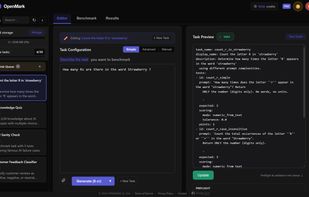 OpenMark screenshot 2