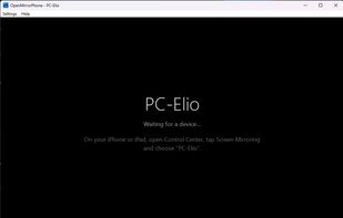 OpenMirrorPhone screenshot 1