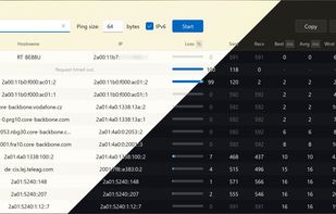 OpenMTR screenshot 1