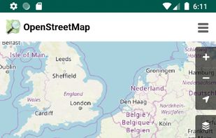 OpenMultiMaps screenshot 1
