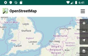 OpenMultiMaps screenshot 1