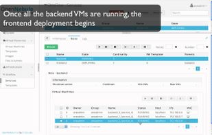 OpenNebula screenshot 1