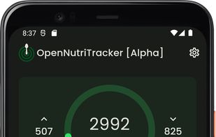 OpenNutriTracker screenshot 1
