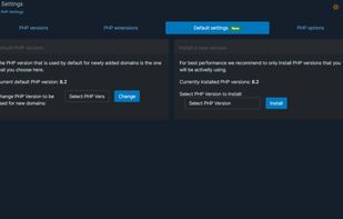 OpenPanel screenshot 2