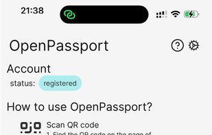 OpenPassport screenshot 2
