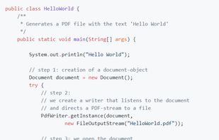 OpenPDF screenshot 1